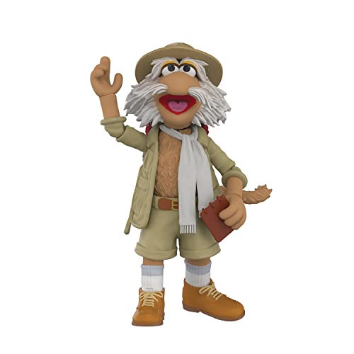 Boss Fight Studio Uncle Traveling Matt, Fraggle Rock Collectible Action Figure – Highly Articulated Figurine & Accessories - Orb, Skateboard, W