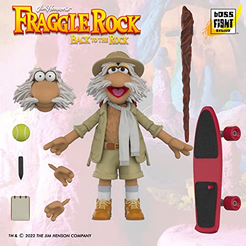 Boss Fight Studio Uncle Traveling Matt, Fraggle Rock Collectible Action Figure – Highly Articulated Figurine & Accessories - Orb, Skateboard, W thumbnail