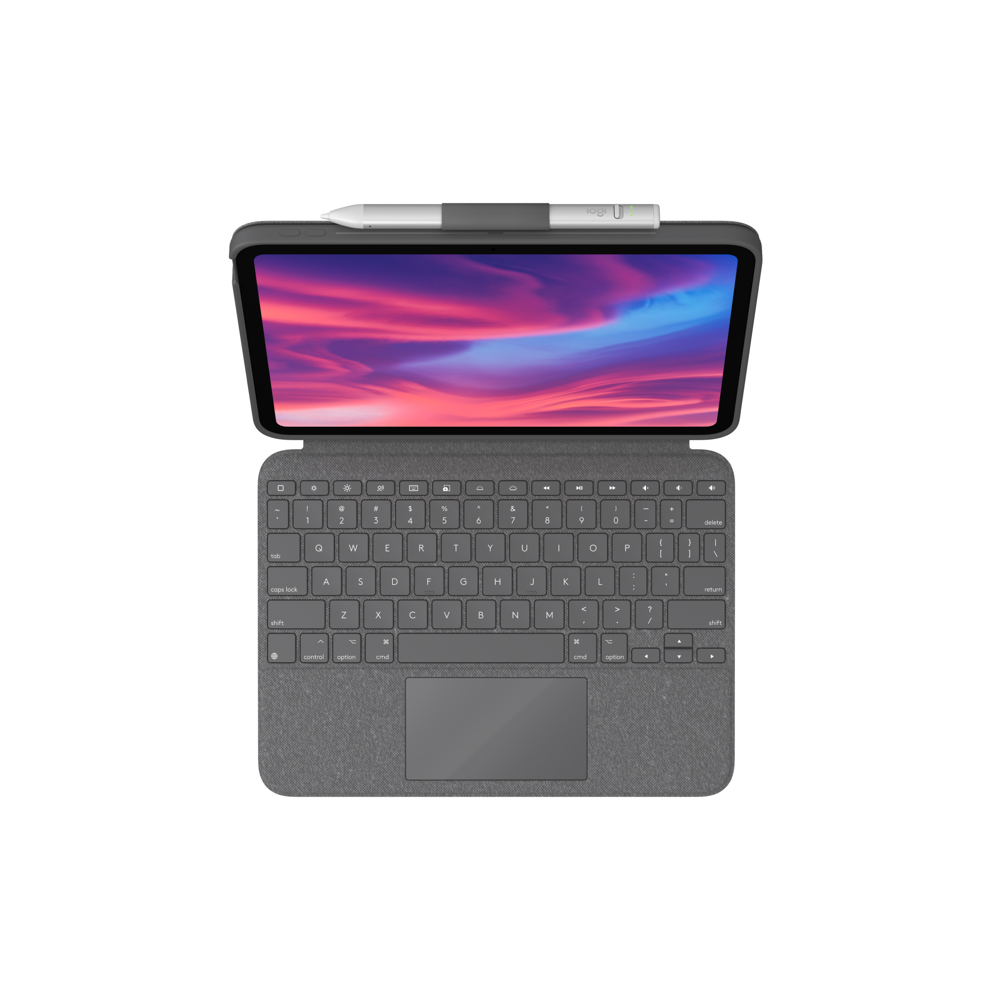Logitech Combo Touch Keyboard Case for iPad in Oxford Grey