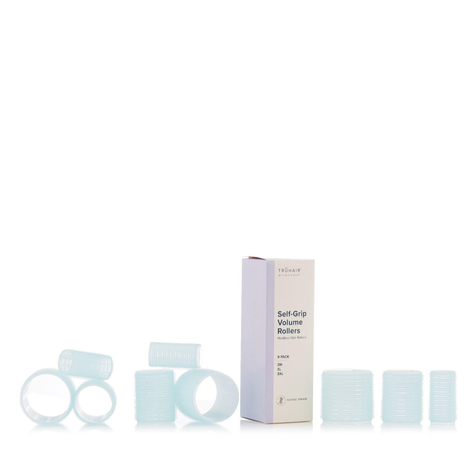 TruHair Self-Grip Volume Rollers 9 Pack
