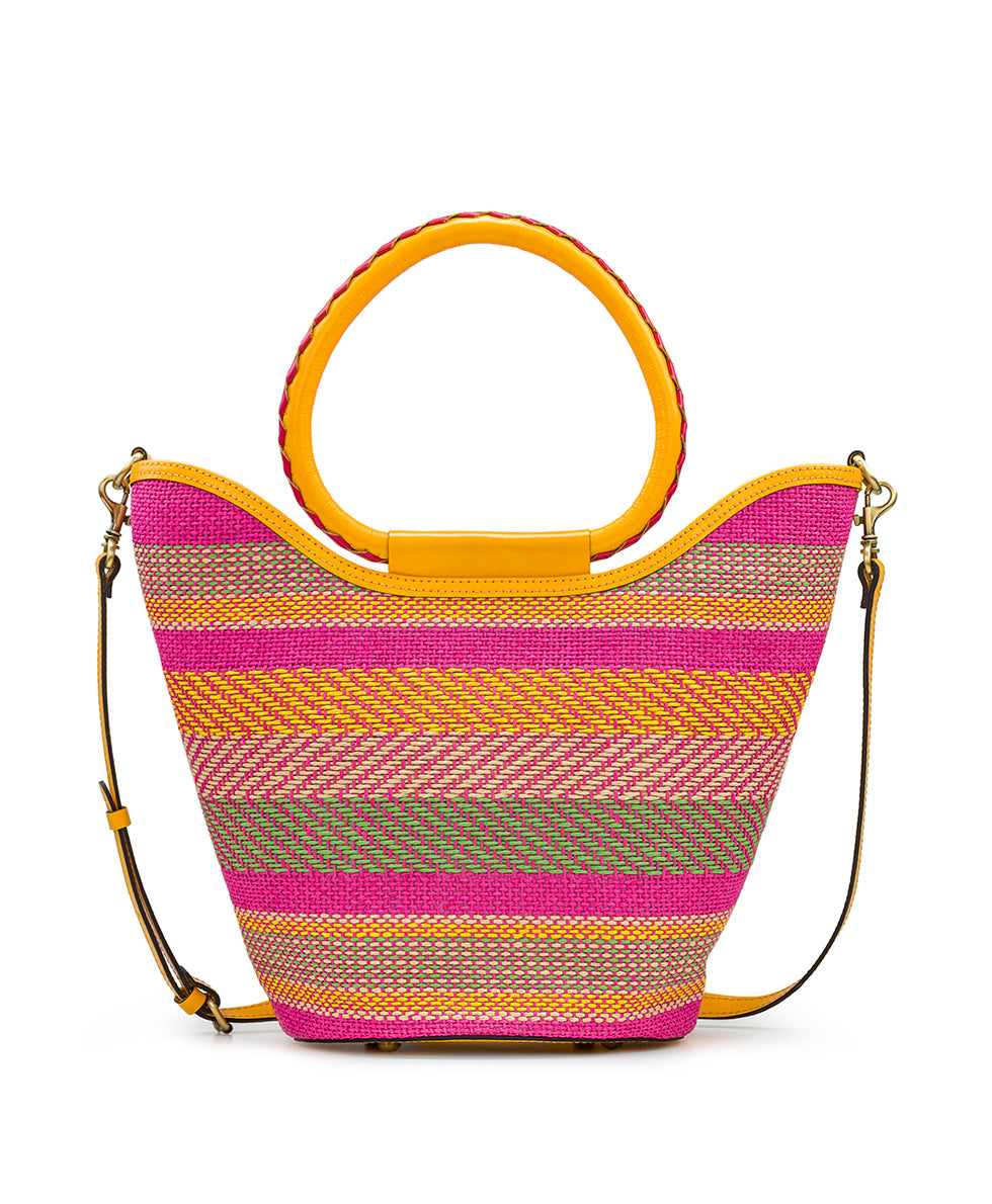 Gia Basket - Natural Woven Grass