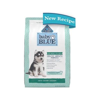 Blue Buffalo Baby BLUE Healthy Growth Puppy Dry Food  High-Protein Chicken  20-lb Bag