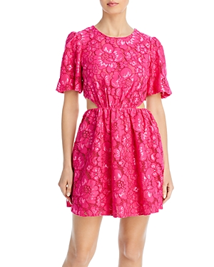 WAYF Womens Lace Short Mini Dress 195970099823 Medium RT $44.80