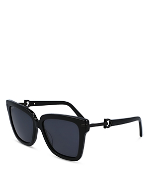 Ferragamo, Sunglasses, Female, Black, 57 MM, Black Sunglasses Sf1085S Style