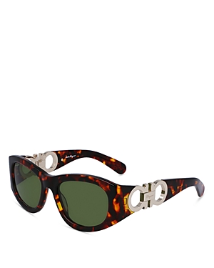 Ferragamo, Sunglasses, Female, Multicolor, ONE SIZE, Cat Eye Sunglasses
