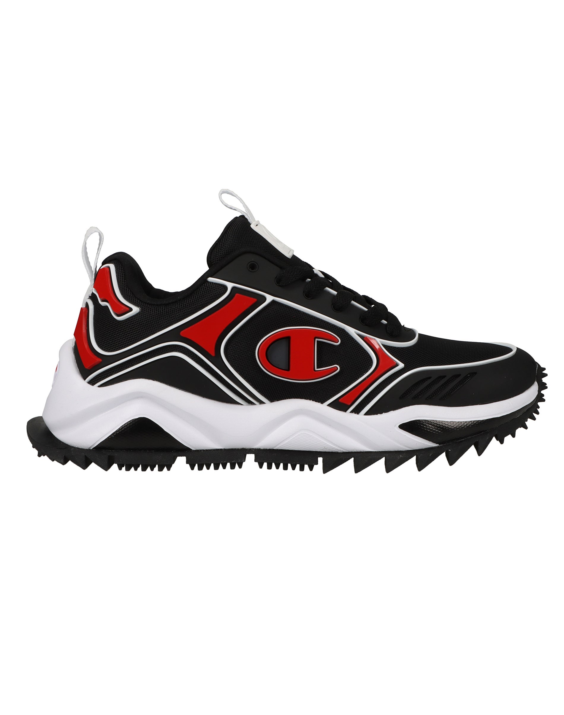 Champion 9318 Extreme LR Kids' Shoes Black/Scarlet/White 7