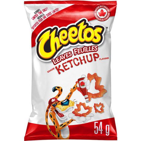 Cheetos Leaves Ketchup Flavored