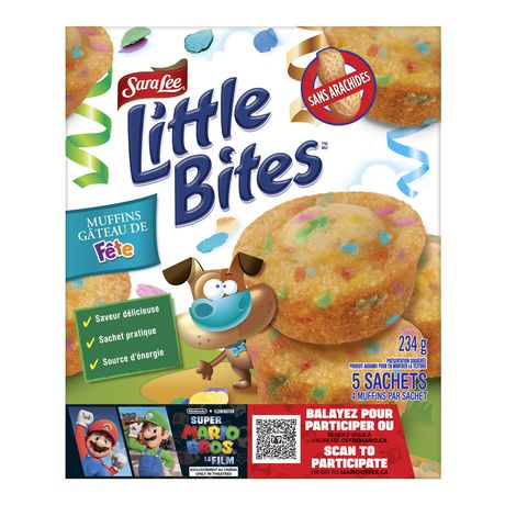 Sara Lee Little Bites Party Cake Muffins