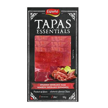 Espuna Tapas Essentials Spanish Serrano Ham