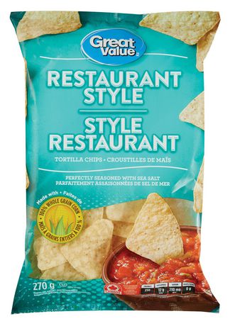 Great Value Restaurant Style Tortilla Chips