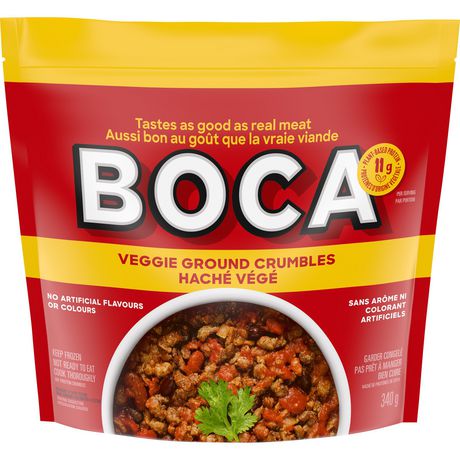 BOCA Veggie Frozen Ground Crumbles