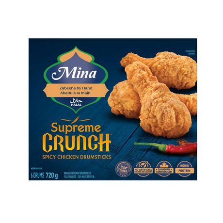 Mina Supreme Crunch Spicy Chicken Drumsticks