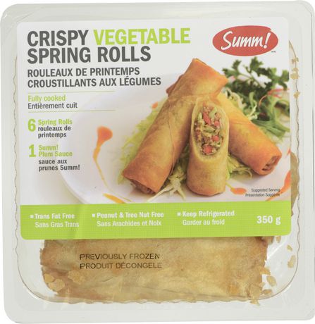 Crispy Vegetable Spring Rolls