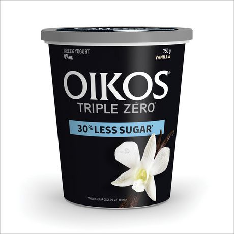 DANONE OIKOS Triple Zero Vanilla 0% M.F. Greek Yogurt