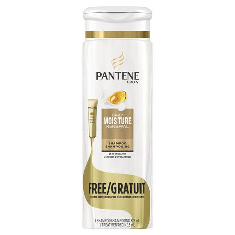 Pantene Pro-V Daily Moisture Renewal Shampoo, with Intense Rescue Shot Hair Treatment