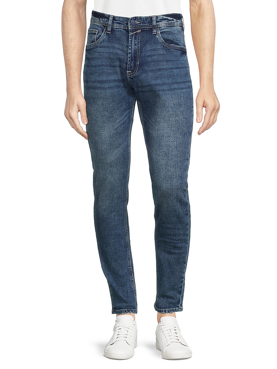 BUFFALO David Bitton Men's Skinny Fit Max X Jeans - Blue - Size 33 32