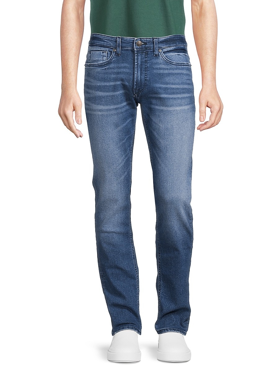 BUFFALO David Bitton Men's Ash X High Rise Slim Stretch Jeans - Blue - Size 33 32