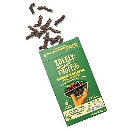 Solely: Organic Fruit & Fruit Green Banana Fusilli Pasta