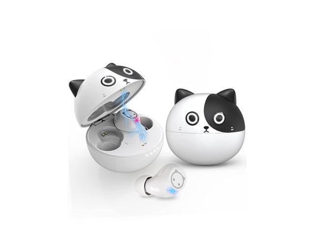Zell ZE-EH-2289 Kids Wireless Earbuds,Bluetooth Earbuds with Milk Cat Design Hifi Stereo for Girls/Boys Bluetooth 5.0 in-Ear Headphones with 36H.