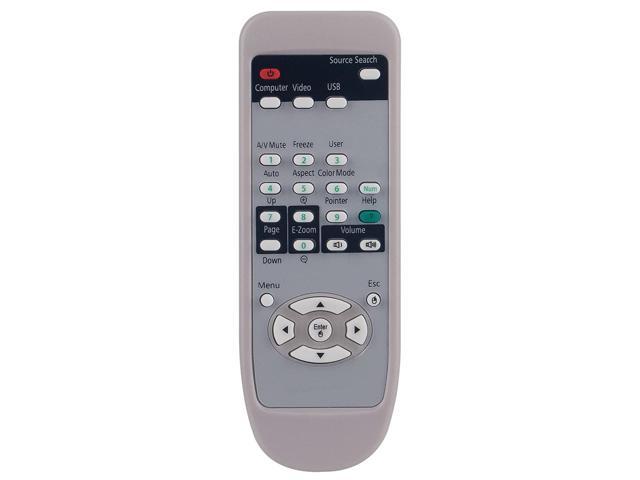 Zell 1515069 151506800 Replaced Remote Control Fit for Epson Projector Emp-7900 Emp-7950 Emp-830 Emp-835 Emp-7800 Emp-7850 Emp-1830 Emp-1815 Emp-8300