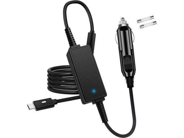JUYOON 65W USB-C Laptop Car Charger for Dell Latitude 9430 7530 7430 7330 5330 5430 5530 3330 2-in-1 Laptop P159G P104F P137G P138G P133G P134G.