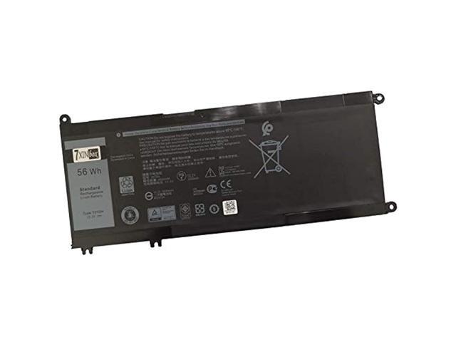 15.2V 56Wh 3500Mah 33Ydh Pvht1 Replacement Battery for Dell Inspiron 15 7577 17 7000 7773 7778 7786 7779 2In1 G3 15 3579 G3 17 3779 G5 15 5587 G7.