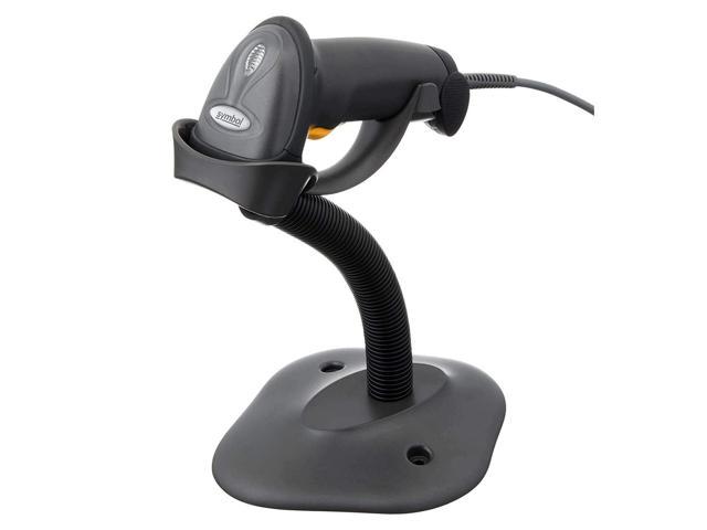 Symbol LS2208 General Purpose Handheld 1D Bi-Directional Laser Barcode Scanner, Black