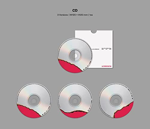 Le Sserafim LE SSERAFIM UNFORGIVEN 1st Studio Album Photobook Ver (vol.2) (CD) thumbnail