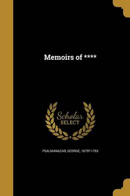 Memoirs of **** (Paperback)