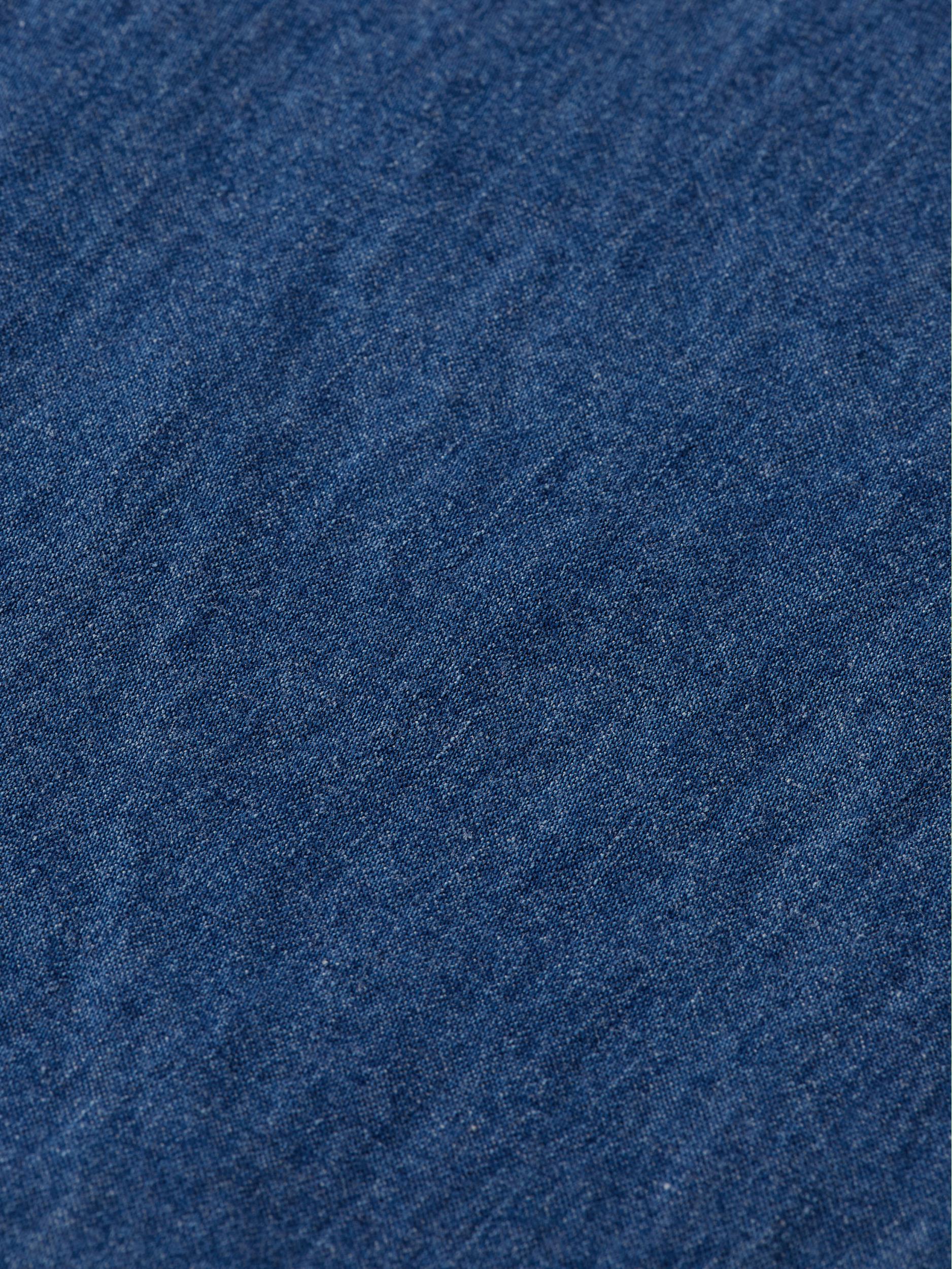 Scotch & Soda Casual Hemd Lange Mouw Blauw Regular-Fit Lightweight Detail 172652/0134 thumbnail