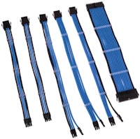 Kolink Core Adept Braided Cable Extension Kit - Regal Blue