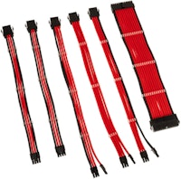 Kolink Core Adept Braided Cable Extension Kit - Racing Red