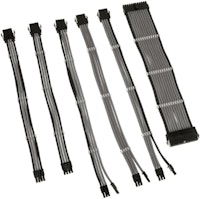 Kolink Core Adept Braided Cable Extension Kit - Stone Grey