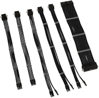 Kolink Core Adept Braided Cable Extension Kit Black