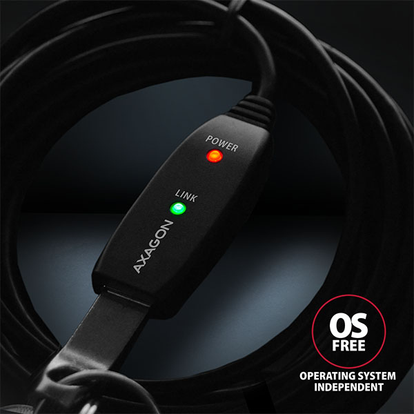 AXAGON ADR-305 USB 3.2 Gen 1 Verlängerungskabel Aktiv - 5m -... thumbnail