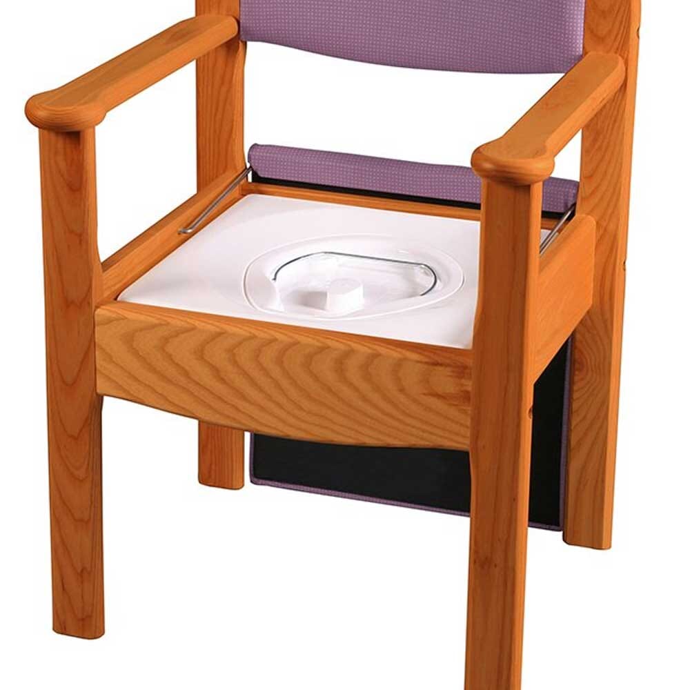 Gordon Ellis Ashby Commode Pan & Lid thumbnail