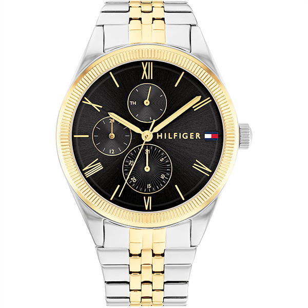 Womens Monica Two Tone Watch 1782591 - Black - One Size