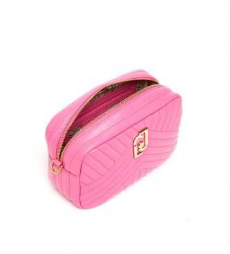 Liu Jo Para Mujer. Bandolera Guateada Ecosostenible Rosa -22x8x14,5cm- thumbnail