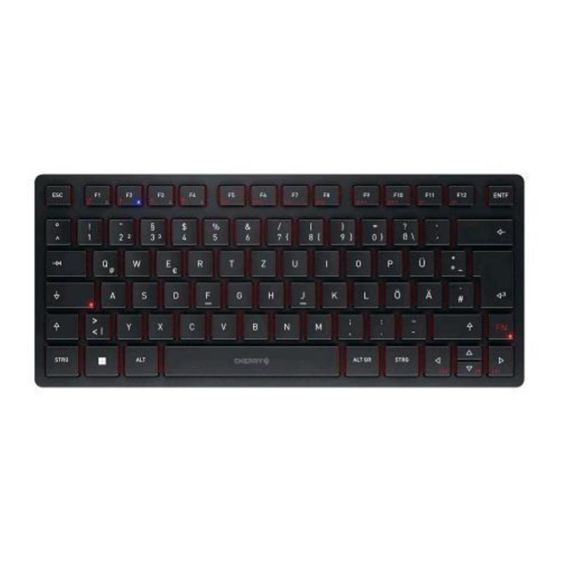CHERRY KW 9200 MINI Keyboard Universal USB + RF Wireless + Bluetooth QWERTZ German Black