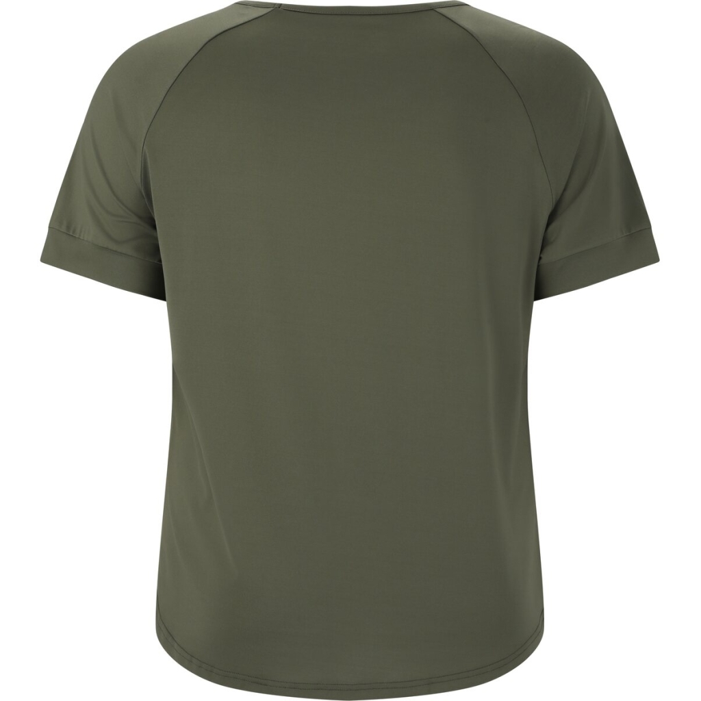 Q Sportswear Bree W Melange SS Tee Eq193368-3119 thumbnail