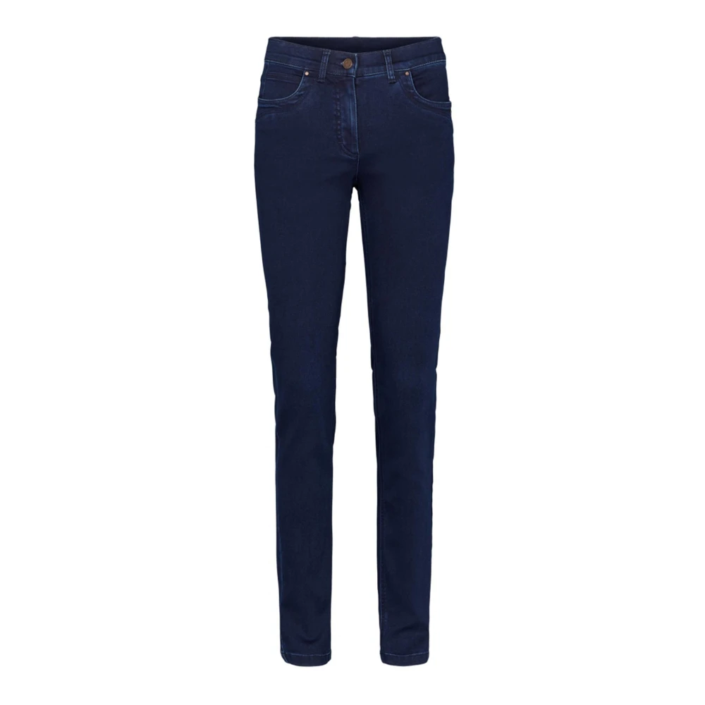 Laurie Laura Slim Bukser Bukser 23310-40518 Dark Blue Denim