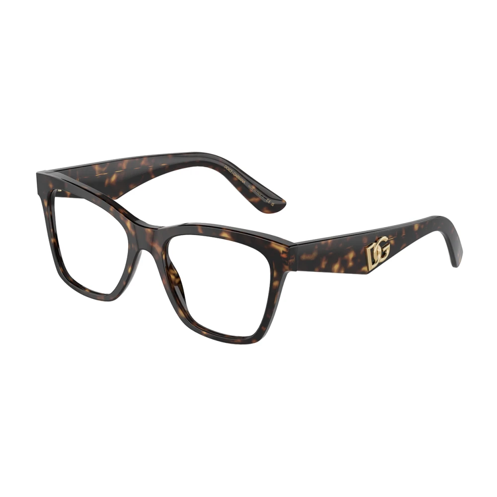 Dolce & Gabbana, Glasses, Unisex, Brown, 53 MM, Stylish Eyewear Frames in Havana Color thumbnail