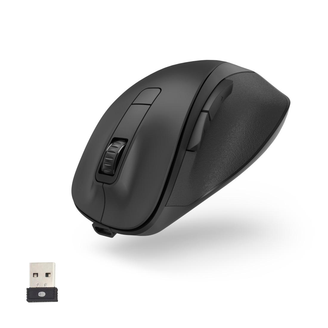 Hama MW-500 Recharge Mouse Office Right-hand RF Wireless Optical 1600 DPI thumbnail