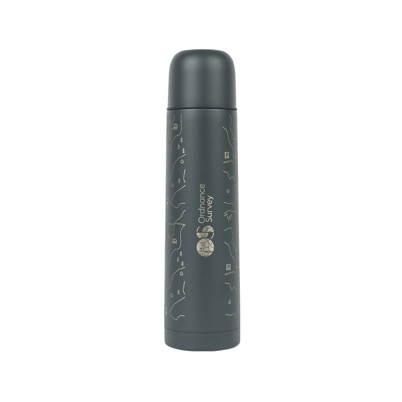 Ordnance Survey Outdoor Kit OS Contour Map Thermal Flask