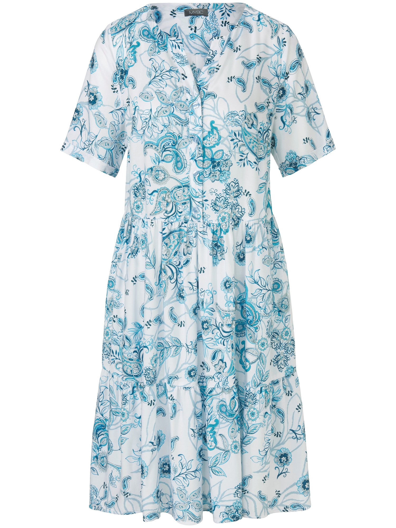 La Robe 100% Coton  MYBC Bleu Taille 48 thumbnail