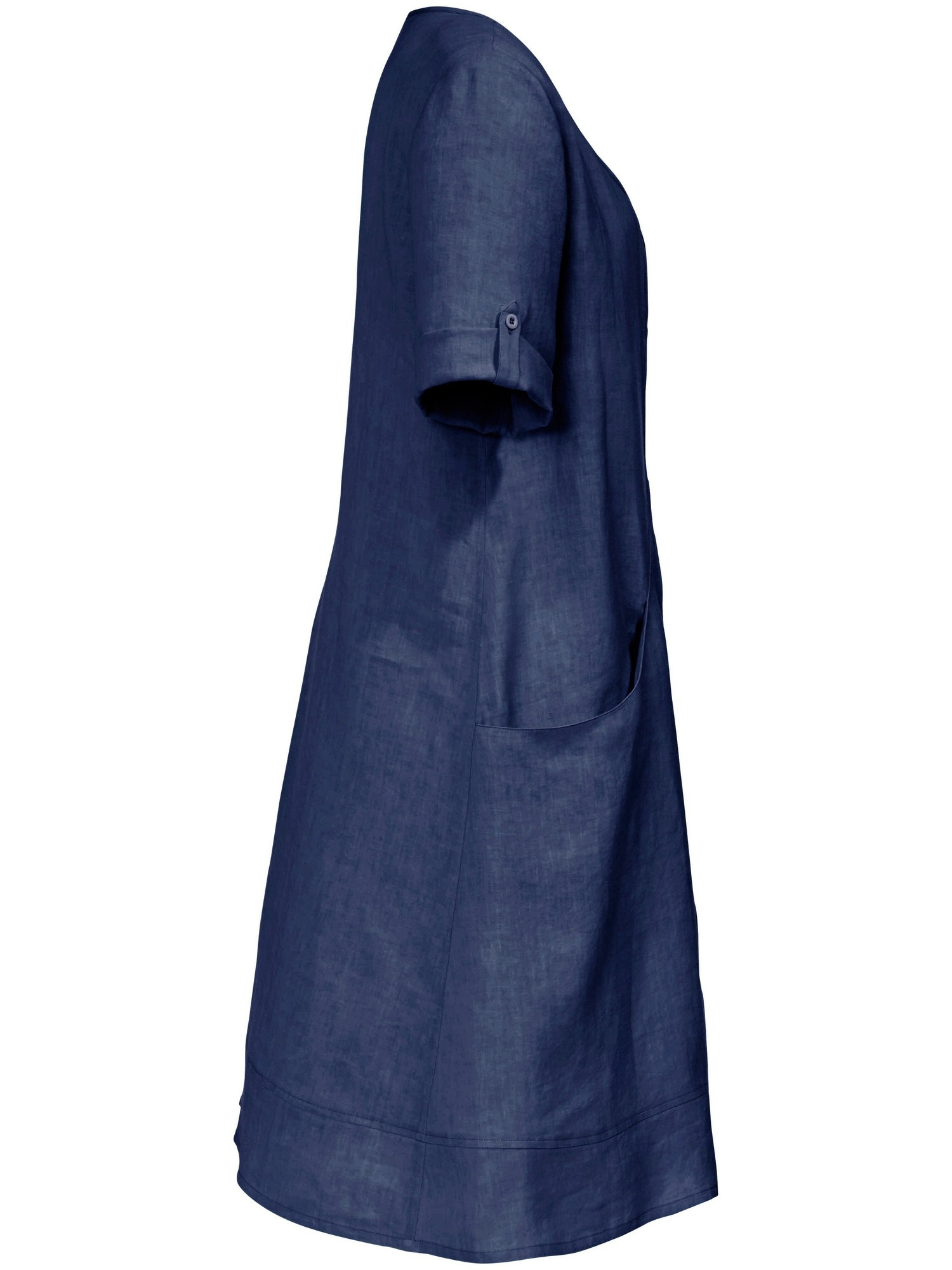 La Robe 100% Lin  Anna Aura Bleu Taille 23 thumbnail