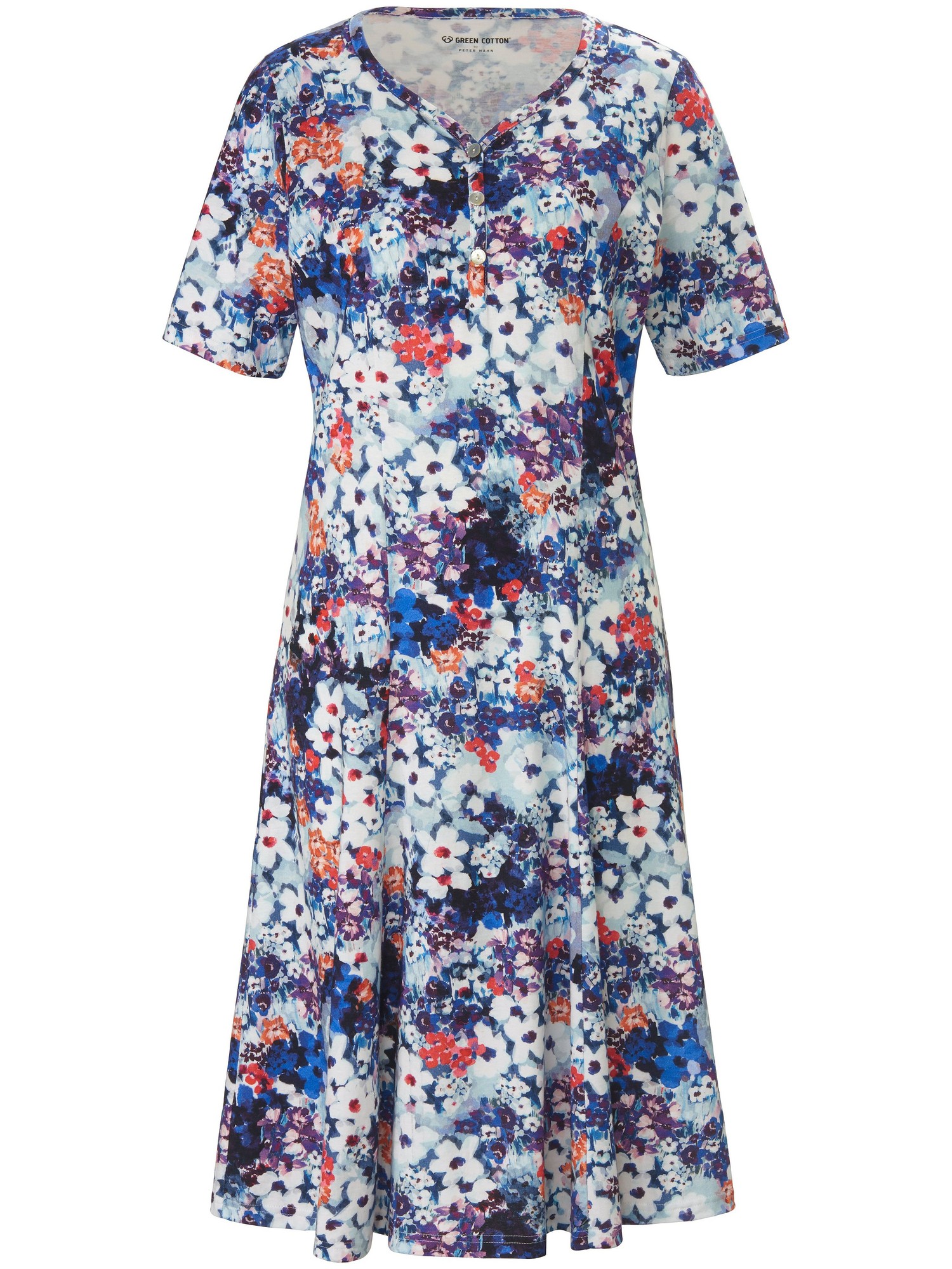 La Robe Jersey 100% Coton  Green Cotton Bleu Taille 38 thumbnail