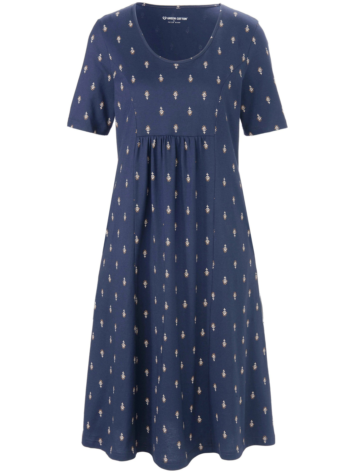 La Robe Jersey 100% Coton  Green Cotton Bleu Taille 44