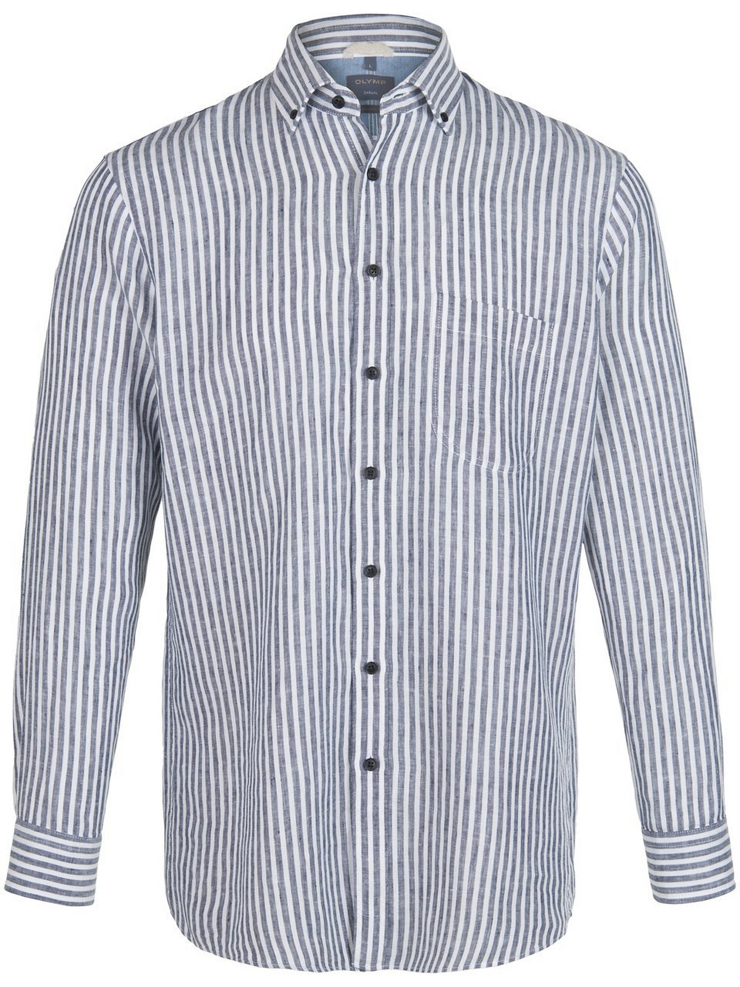 La Chemise 100% Lin  Olymp Bleu Taille 45/46 thumbnail