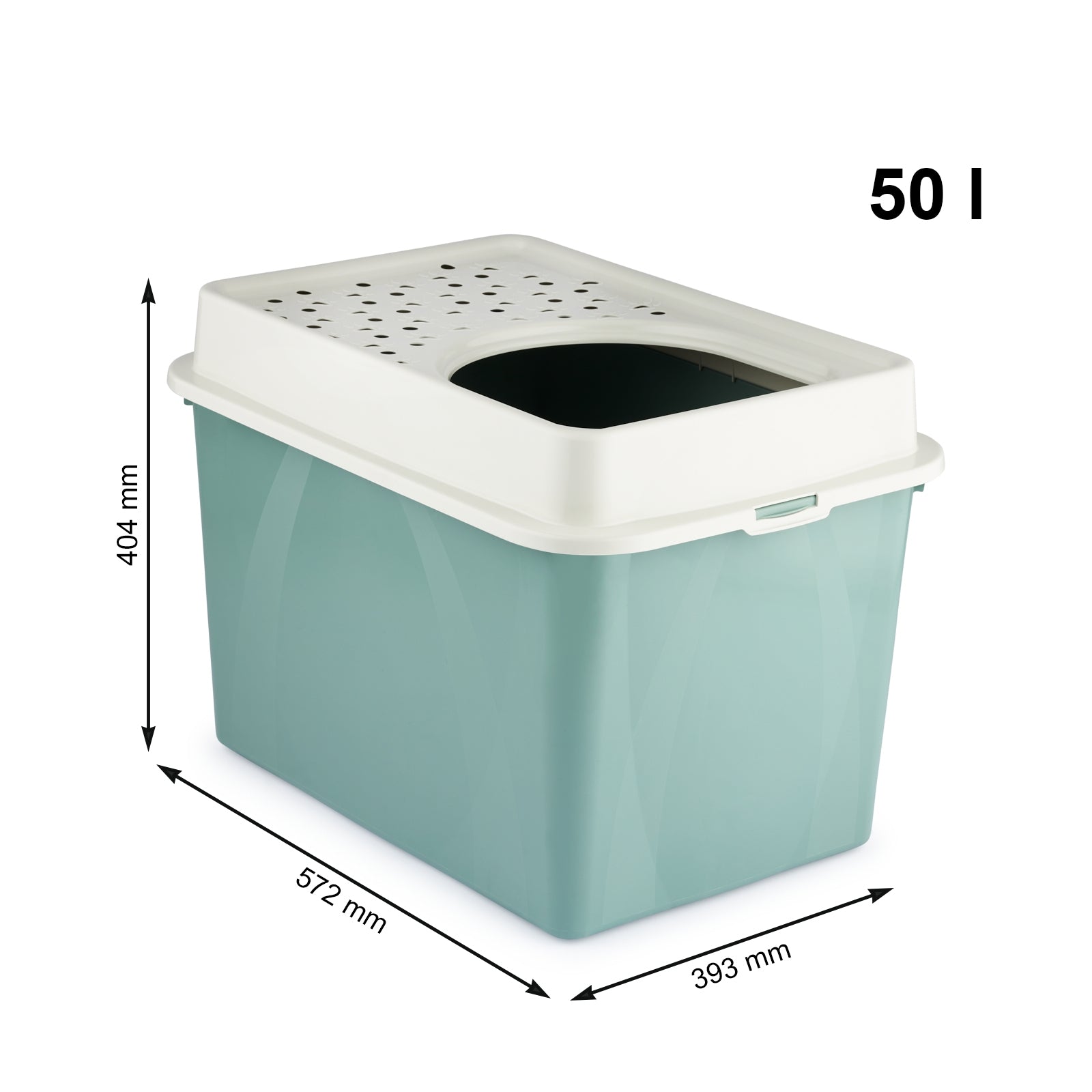 Rotho  Katzentoilette Oben Offen Eco BERTY thumbnail